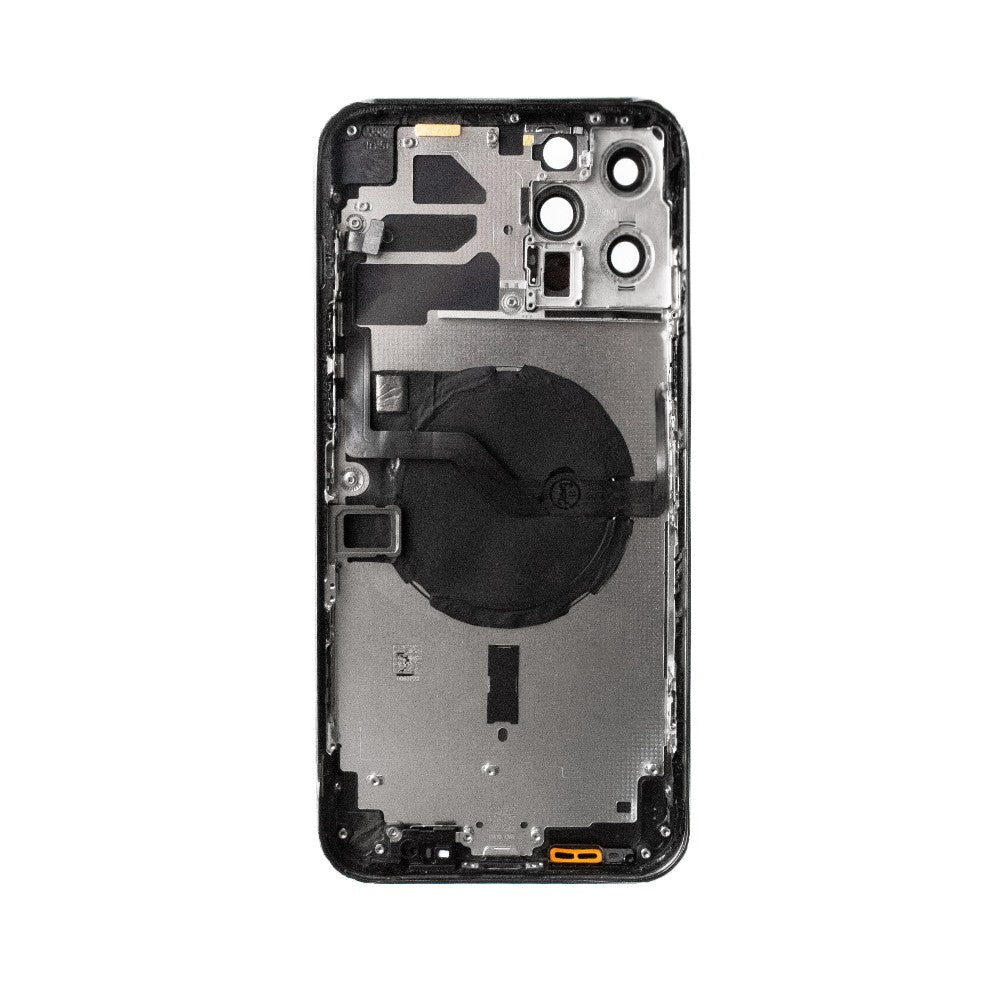 Rear Housing with Small Parts for iPhone 12 Pro Max (Purple)-Graphite Rear Housing with Small Parts for iPhone 12 Pro Max (Purple)-Graphite